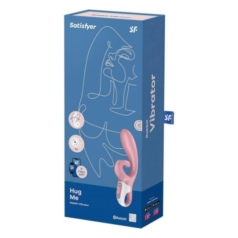 Wibrator Króliczek Elastyczny Dualny Z Funkcją Języczka Różowy – Satisfyer