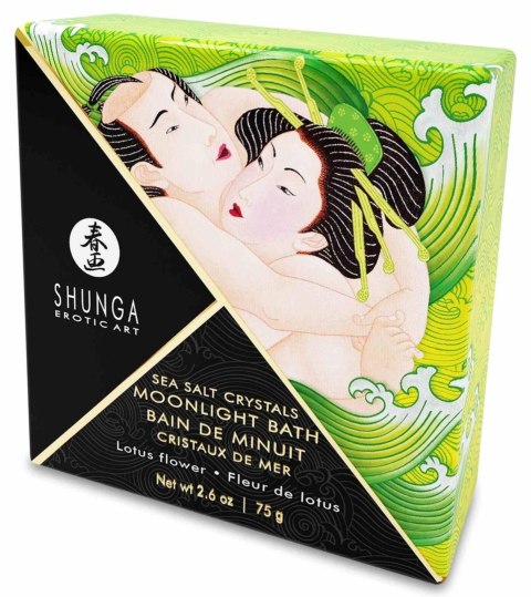 Sól Morska Do Kąpieli O Zapachu Lotosu Mini Bath Salts Lotus Flower 75g SHUNGA