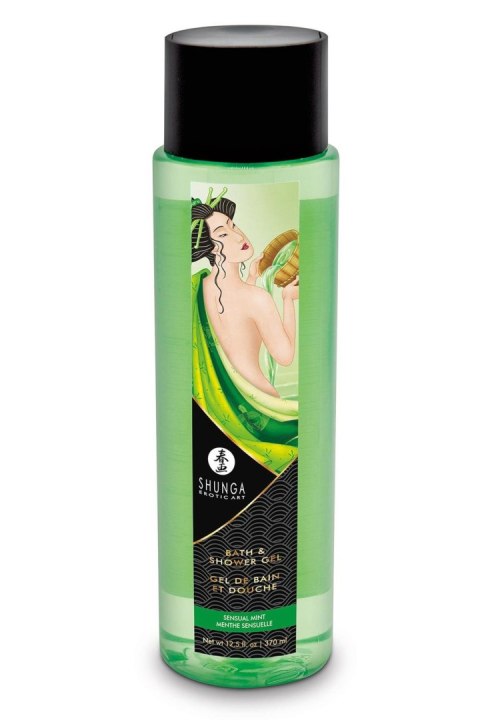Żel pod prysznic miętowy Shower Gel Sensual MINT 370ml SHUNGA