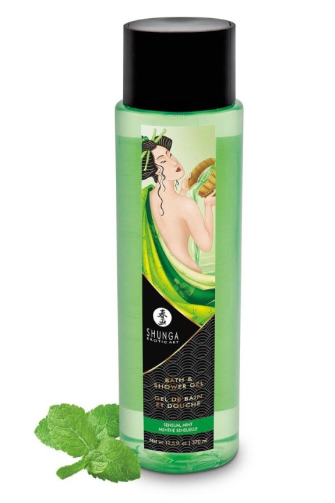 Żel pod prysznic miętowy Shower Gel Sensual MINT 370ml SHUNGA