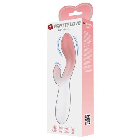 Króliczek Z 30 Funkcjami Wibracji - PRETTY LOVE BRIGHTY ABS SILICONE