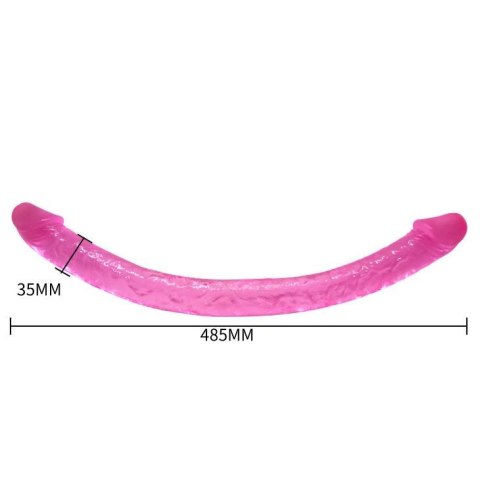 Dildo podwójne różowe 35.5cm Double Dones BAILE