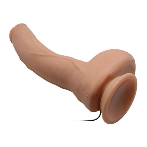 Realistyczny Wibrator Anatomiczny Z Przyssawką XXL Cielisty 27 cm – Baile