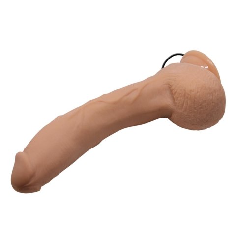 Realistyczny Wibrator Anatomiczny Z Przyssawką XXL Cielisty 27 cm – Baile