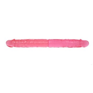 Dildo podwójne różowe 35.5cm BAILE