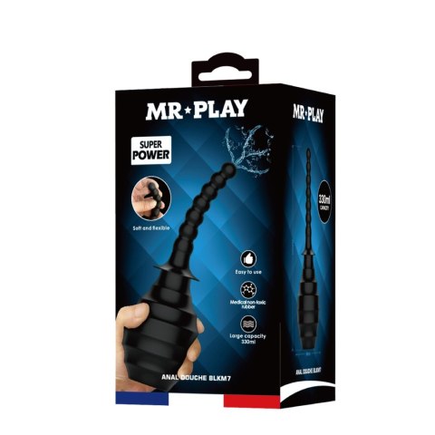 Irygator, Gruszka Do Odbytu-ANAL DOUCHE BLKM7 (330 ml)-MR PLAY