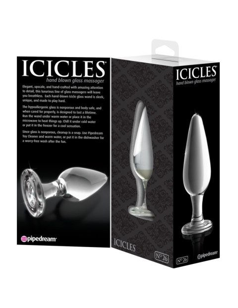 Icicles No. 26 Gläs