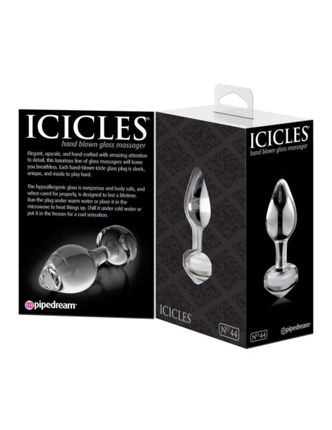 Icicles No. 44 Clear Gläs
