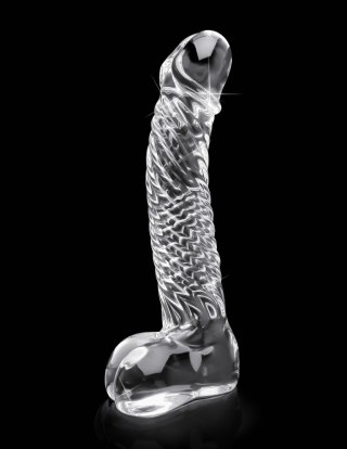Dildo szklane przeźroczyste No. 61 Icicles