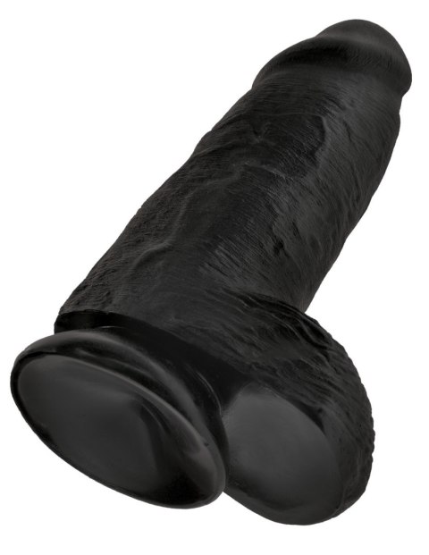 Dildo realistyczne czarne Chubby Black King Cock