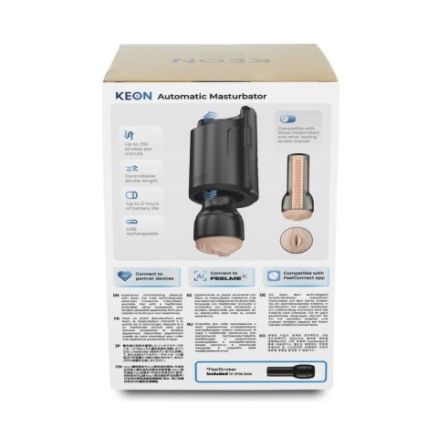 Masturbator Keon Wifi Combo Set by Kiiroo (stroker included) KIIROO