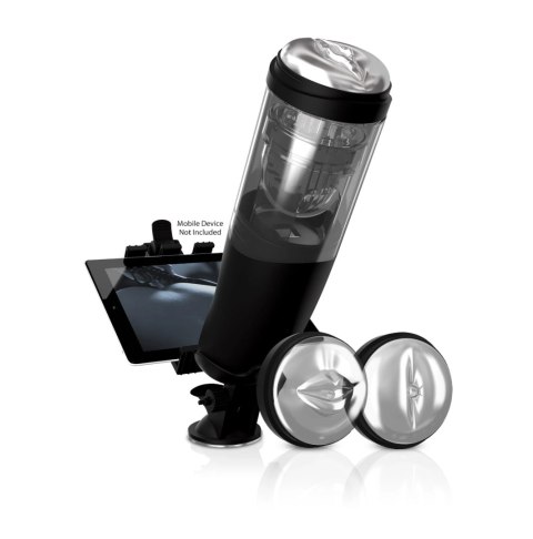 Masturbator Pdx Elite Deluxe Mega-Bator Clear Pipedream Pipedream