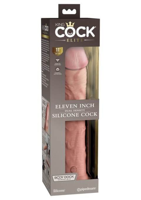Dildo realistyczne z twardszym rdzeniem 29.5cm King Cock