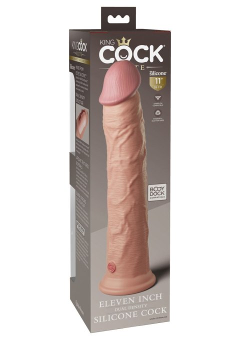 Dildo realistyczne z twardszym rdzeniem 29.5cm King Cock