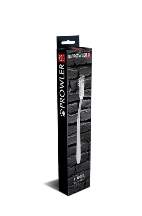 Koło Wartenberga metalowe srebrne hipoalergiczne Prowler RED 1 Reel Pinwheel INTIMATE DISTRIBUTION