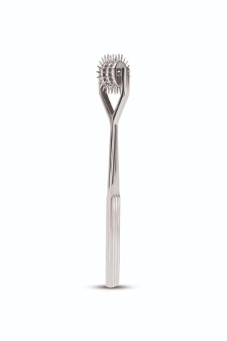 Koło Wartenberga metalowe srebrne hipoalergiczne Prowler RED 3 Reel Pinwheel INTIMATE DISTRIBUTION