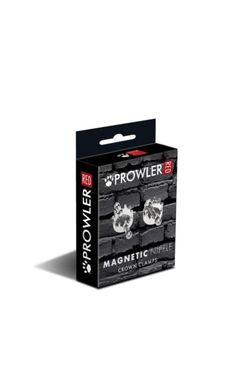 Klamerki na sutki Prowler RED Magnetic Nipple Crown Clamps