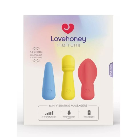 Zestaw trzech masażerów mon ami TRIO Lovehoney Lovehoney