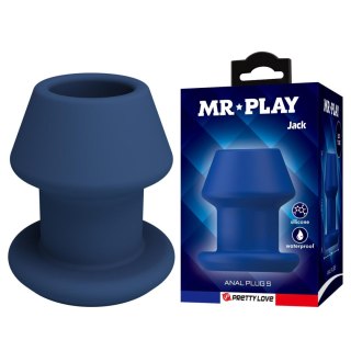 Tunel analny niebieski rozmiar S Mr. Play Jack Anal Plug Baile