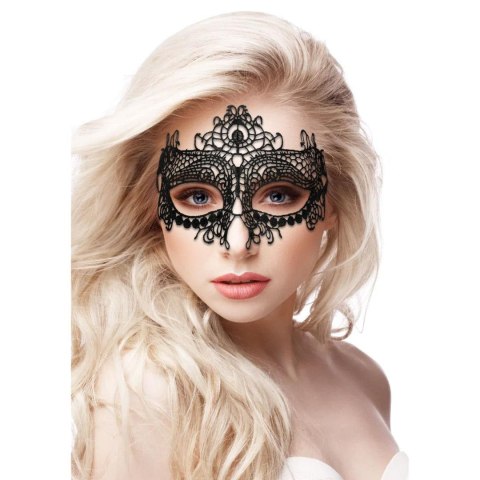 Maska ozdobna czarna Black Lace Mask