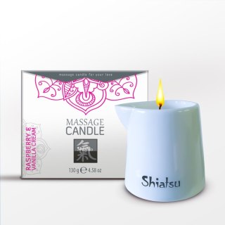 Świeca do masażu Massage Candle Raspberry & Vanilla Cream Shiatsu HOT