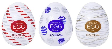 Masturbatory jednorazowe Tenga Egg Standard 3szt.