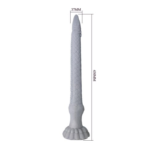 Dildo silikonowe szare 43cm Power Monsters Basilisk BAILE