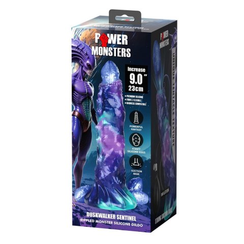 Dildo z przyssawką silikonowe 23cm Power Monsters DuskWalker Sentinel BAILE