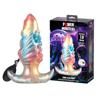 Korek analny nadmuchiwany 18cm Power Monsters Ebon Leviathan BAILE