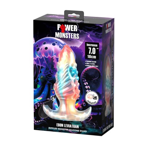 Korek analny nadmuchiwany 18cm Power Monsters Ebon Leviathan BAILE