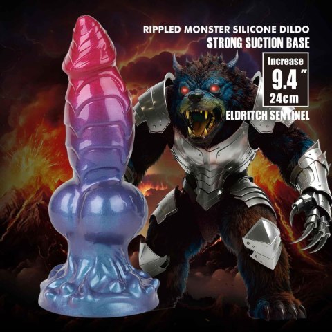 Dildo z przyssawką teksturowane 24cm Power Monsters Eldritch Sentinel BAILE