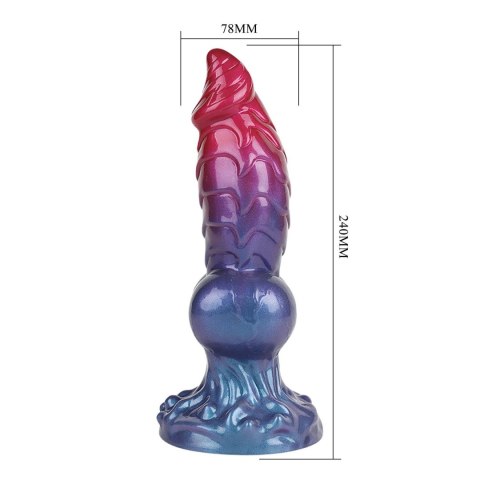 Dildo z przyssawką teksturowane 24cm Power Monsters Eldritch Sentinel BAILE