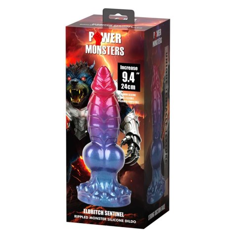 Dildo z przyssawką teksturowane 24cm Power Monsters Eldritch Sentinel BAILE