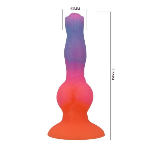 Dildo z przyssawką zwężane 21.5cm Power Monsters Hercules BAILE