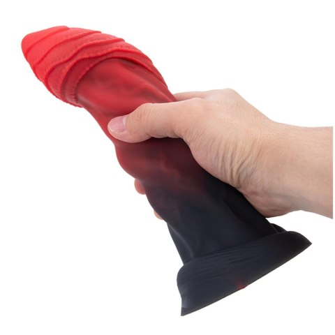 Dildo z przyssawką falowane 25cm Power Monsters Infernal Goliath BAILE