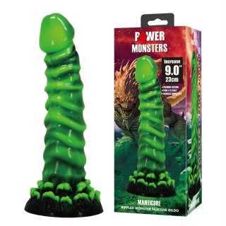 Dildo silikonowe teksturowane 23cm Power Monsters Manticore BAILE