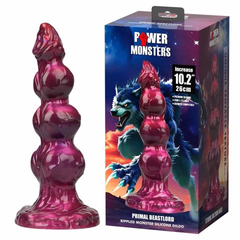 Dildo silikonowe z przyssawką 26cm Power Monsters Primal Beastlord BAILE
