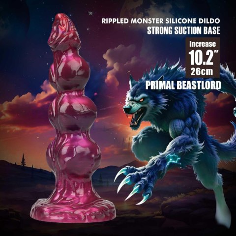 Dildo silikonowe z przyssawką 26cm Power Monsters Primal Beastlord BAILE