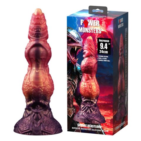 Dildo z przyssawką 24cm Power Monsters Savage Beastlord BAILE