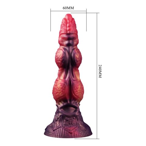 Dildo z przyssawką 24cm Power Monsters Savage Beastlord BAILE