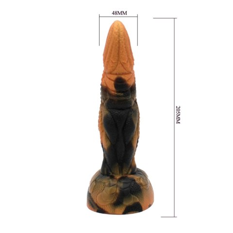 Dildo silikonowe teksturowane 20.5cm Power Monsters Tyrannosaurus BAILE