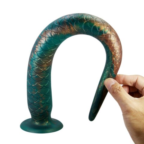 Dildo pokryte łuskami 47cm Power Monsters Verdant Titan BAILE
