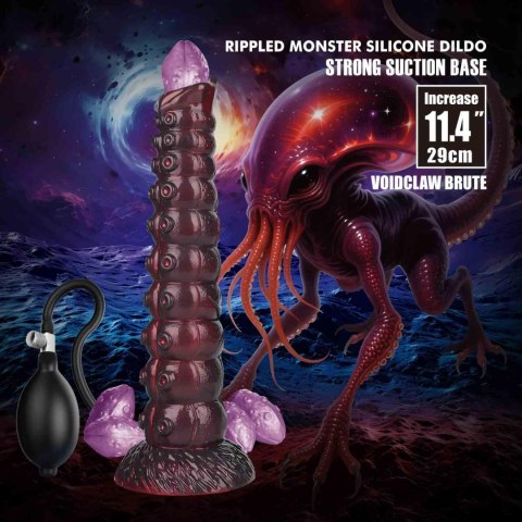 Dildo silikonowe teksturowane 29cm Power Monsters Voidclaw Brute BAILE