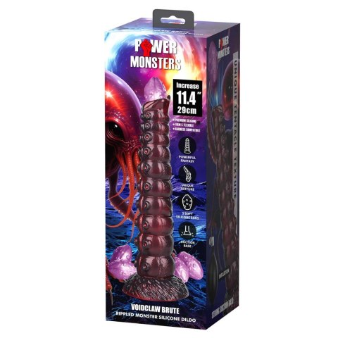Dildo silikonowe teksturowane 29cm Power Monsters Voidclaw Brute BAILE