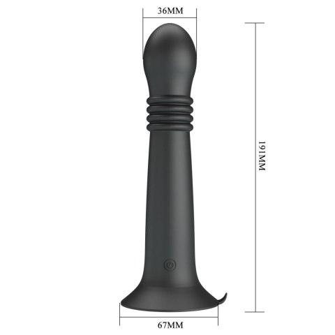 Luksusowy Wibrator Tłokowo-Rotacyjny Z Przyssawką 23 cm – Pretty Love