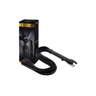 Ekskluzywny Pejcz Fantasy Flogger Long Leather Black Alive Alive