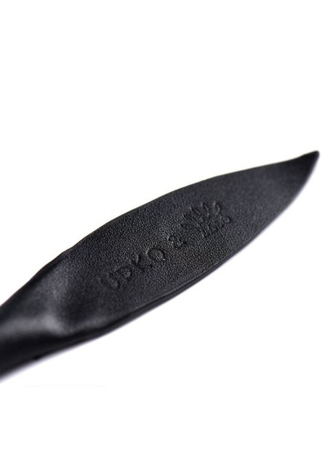 Gładki Skórzany Pejcz Z Główką W Kształcie Róży Zalo & Upko Leather Soft Whip UPKO UPKO