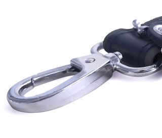 Krótka smycz Short Leather Bondage Leash Black Brutus Brutus