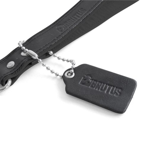 Krótka smycz Short Leather Bondage Leash Black Brutus Brutus