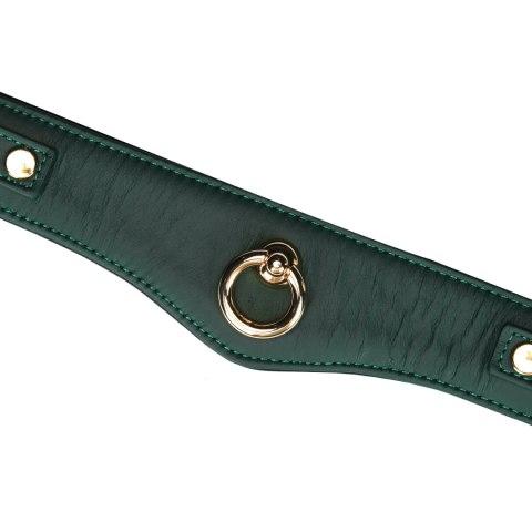 Obroża Mossy Chic Leather Curved Collar Liebe Seele Liebe Seele